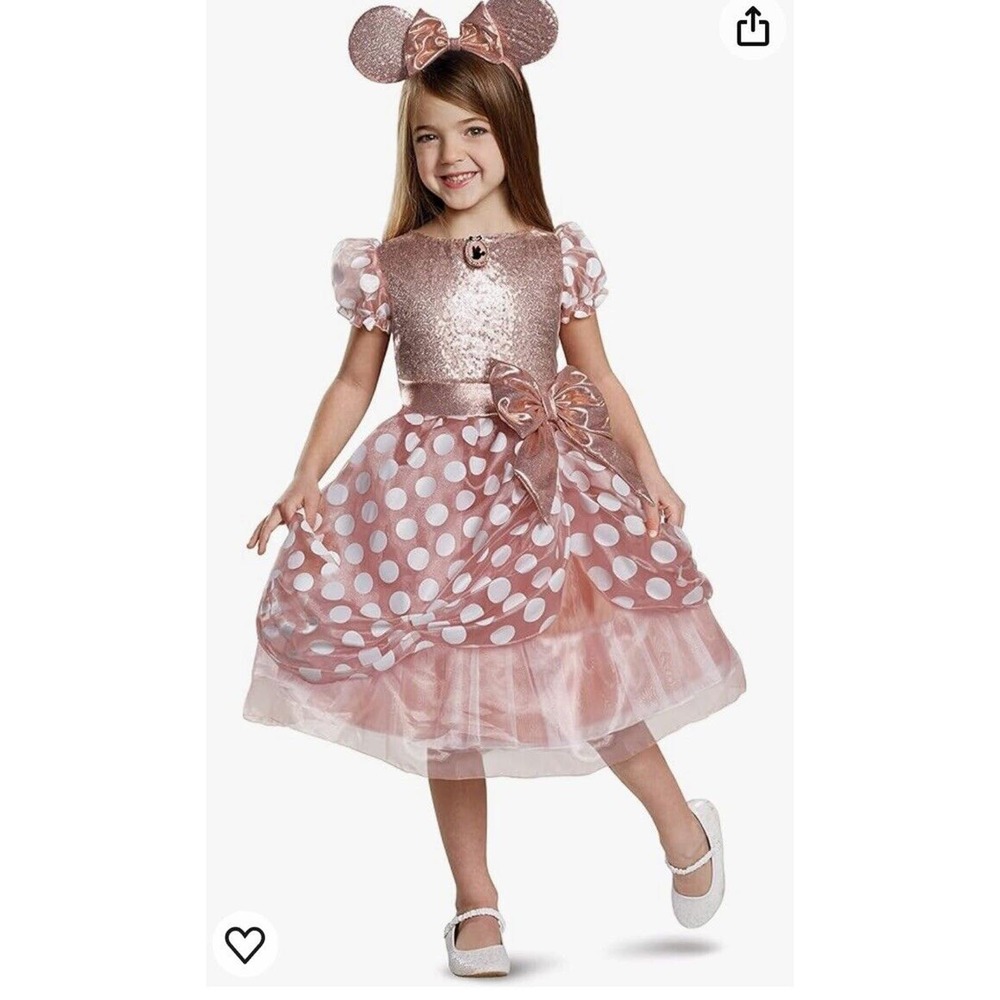 Disney Minnie Mouse, Child Costume, XS, 3T -4T